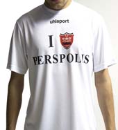 تی شرت پرسپولیس I Logo سفید کد 1-017-T